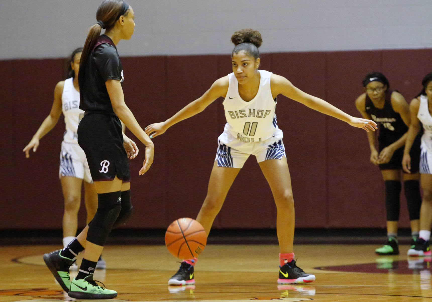 Gallery: Girls 2A basketball sectional final - Bishop Noll vs. Bowman Academy